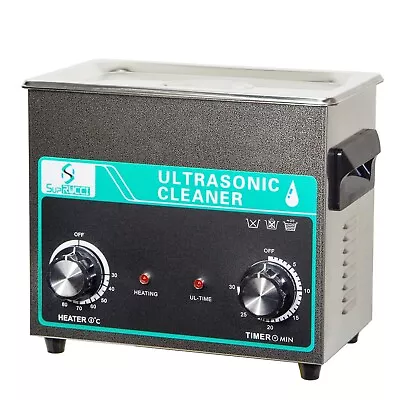 Ultrasonic Cleaner 3L 120W Sonic Cleaner Machine With Heater Timer For Cleani... • $109.40