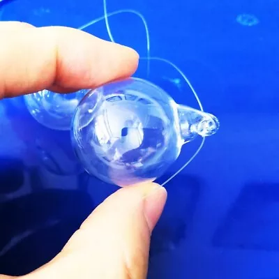 2pcs Micro-Landscape Aquarium Floating Blown Glass Bubble Fish Tank Ornaments • $3.99