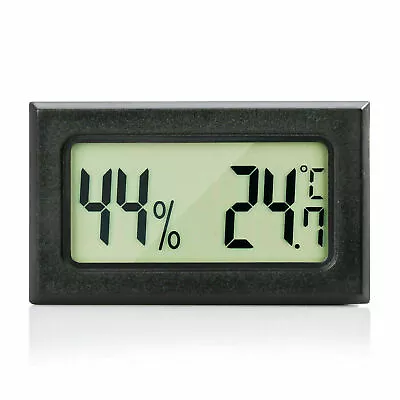 Mini Digital Thermometer Hygrometer Temperature Humidity Meter Gauge Incubators • $10.59