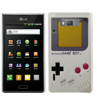 Cell Phone Case Protective Case Cover Motif Gameboy For Phone Lg Optimus L7 • £13.06