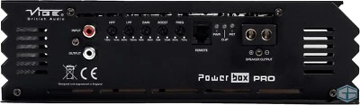 £179.99 • Buy 3000w Max Amplifier 1500w Rms Powerbox Pro Car Audio Full Range