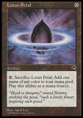 MTG Magic The Gathering Lotus Petal (294/350) Tempest LP • $17.95