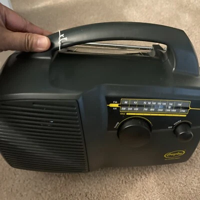 $30 • Buy Freeplay Self Powered AM/FM Radio Solar Power Camping Wind Up Crank Solar Matt