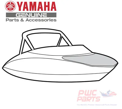 YAMAHA OEM Bow Cover 2017-2022 AR210 SX210 Black No-Snaps MAR-210BC-NS-17 • $179.95