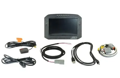 AEM CD-7FLG Carbon Flat Panel Logging Digital Dash Display W/ Internal GPS • $2949.62