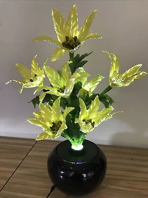 £23.99 • Buy Fibre Optic Flower Light Lamp Premier 40cm LED Calla Lillies Decoration