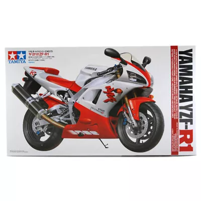 Tamiya Yamaha YZF-R1 Motorcycle Model Kit 14073 Scale 1/12 • £28.10