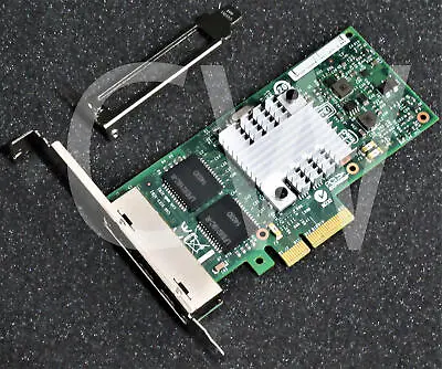 49Y4242 IBM INTEL 1340-T4 Quad Port Gigabit Ethernet PCIe Server Network Adapter • $52