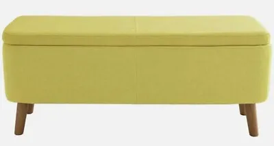 £50 • Buy Habitat Bedroom Storage Bench - Yellow Velvet