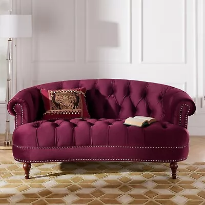 Jennifer Taylor Home La Rosa Victorian Chesterfield Loveseat • $1046.49