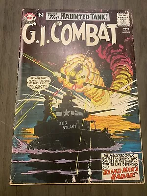 GI COMBAT 104 (Feb-Mar 64) Haunted Tank GD 2.0 • $1