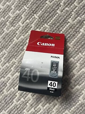 New Canon PG40 (0615B001) Black Ink Cartridge • £10