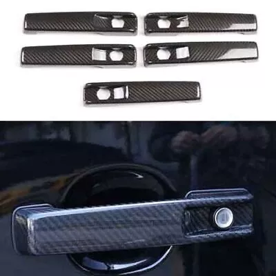 Handle Cover Trim 5pcs For Benz G-Class 2019-2022 Real Carbon Fiber Outside Door • $181.22