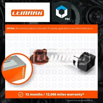 Brake Light Switch Fits MITSUBISHI LANCER Mk7 1.3 03 To 13 4G13(16V) Lemark New • $11.11