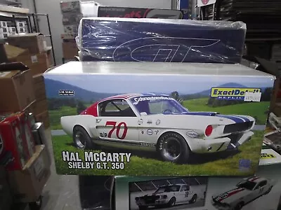 Exact Detail 1/18 Hal McCarty 1965 Ford Mustang Shelby GT350 #70 NIB • $7.77