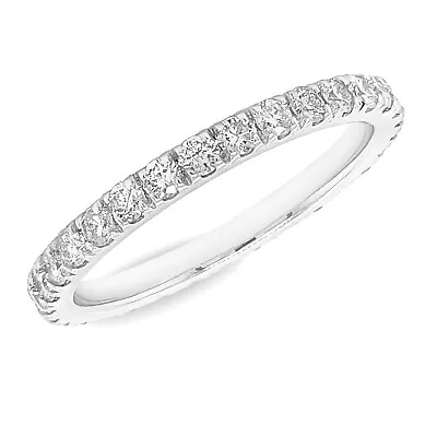 Platinum Natural Diamond - Round 0.79 Carat Ring G-H SI1 #1-258 • £1138.22