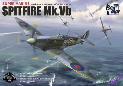 Border BF-004 1/35 Spitfire MK.Vb W/interior  Plastic Model • $97.42