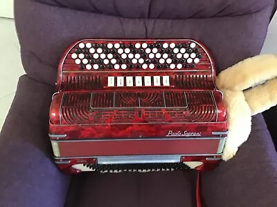 5 Row C 120 Bass Paolo Soprani Button Accordion • $2000