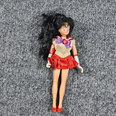 Vtg Sailor Moon Mars Mini Doll Figure 6” Irwin 2000 Blue Y2k • $12.90
