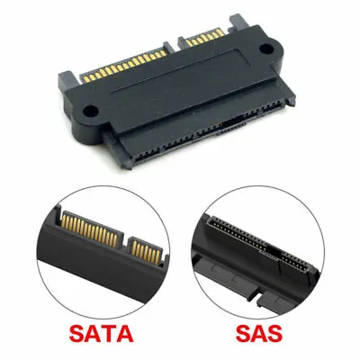 CY  SFF-8482 SAS 22Pin To 7Pin + 15 Pin SATA Hard Disk Drive Raid Adapter  15P • $6.64