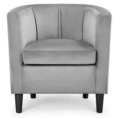 Velvet Accent Barrel Chair Club Chair For Living Room Bedroom Waiting Room  • $109.99