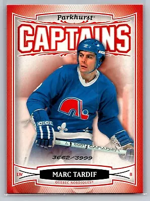 2006-07 Marc Tardif Parkhurst Captains /3999 #174 • $2.99