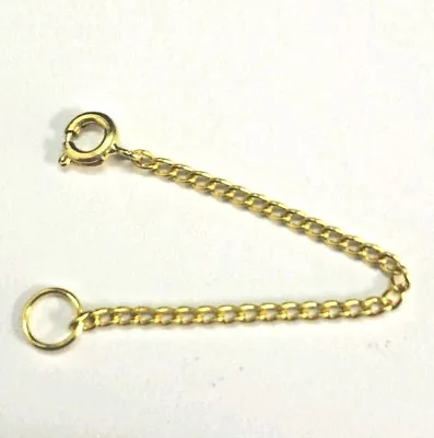 Gold Plated Extender Chain 3  Long • £1.99