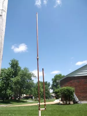 Copper J-Pole Antenna For NOAA Weather Frequencies- Free Shipping • $40