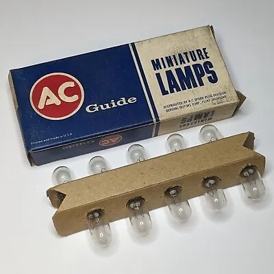 AC L1898 Miniature Lamp Bulb 10 PACK 14v 3.36W BA9s Base T3 1/4 - 1898 1891 1893 • $13.95