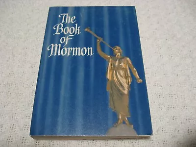 Vintage 60's 1963 LDS Book Of Mormon Angel Moroni Paperback 5  X 7  Scriptures • $24.99