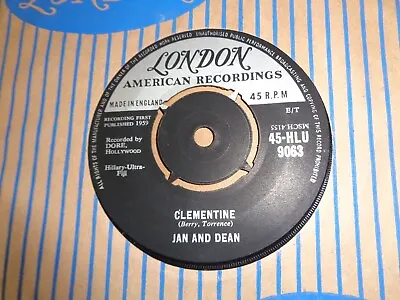 £20 • Buy Jan & Dean Clementine London 45