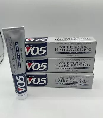 Alberto VO5 Conditioning Hairdressing Gray White Silver Blonde Hair Lot Of 3 New • $18