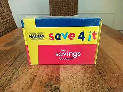 Halifax Save 4 It Money Box Coin Sorter  NEW & SEALED • £22.99