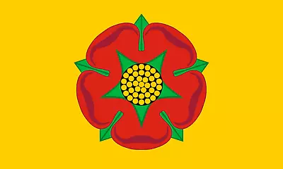 Lancs English County Lancashire Flag 5 X 3 Ft Large Great Quality Flag 75d Uk Gb • £3.99