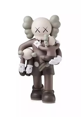 NEW IN HAND Kaws Clean Slate Brown Companion 14  Vinyl Toy 2018 Bff • $3588.88