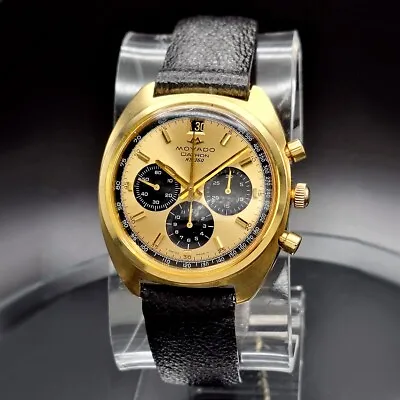 Movado Datron HS 360 Automatic Chronograph Watch | 18K Yellow Gold • $8000