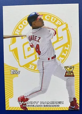 2005 Topps Rookie Cup Manny Ramirez Yellow SP #89 /299 Cleveland Indians • $3.95