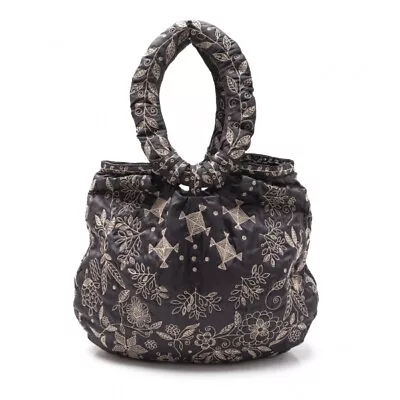 ISSEY MIYAKE HaaT TaMaSHa Embroidery Hand Bag(K-117902) • $302