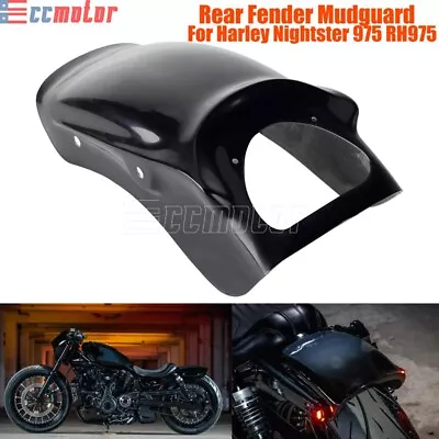 Motorcycle Rear Fender Mudguard For Harley Nightster 975 RH975 '22-'23 Mud Guard • $165.99