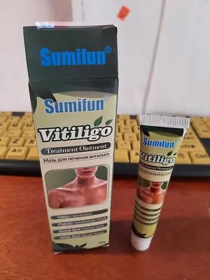 Sumifun Vitiligo Care Cream For Psoriasis Leukoplakia Reduce Spot20g Ex0724 • $12.99