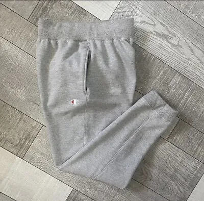 Vintage Champion Reverse Weave Sweatpants Mens L Heavyweight Tapered • $24.99