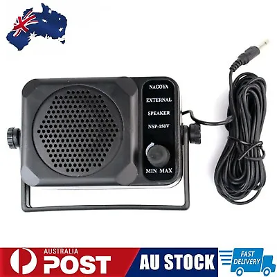 CB Radio External Speaker NSP-150v HAM Radio Audio Loudspeaker For HF VHF UHF • $18.99