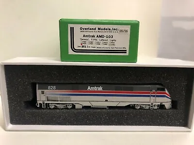 Overland Models Amtrak AMD-103 Brass Engine N Scale • $488.54