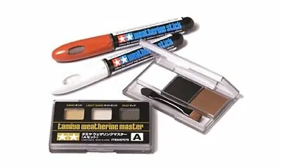 Tamiya Weathering Master Set For Tank Car Aircraft Model Paint Craft Tools • $6.90