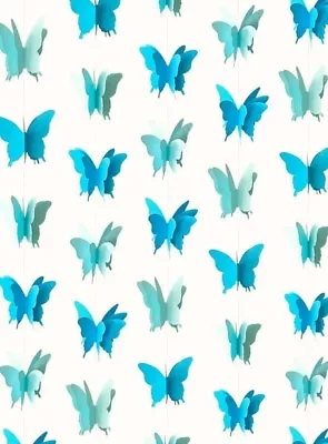 £3.99 • Buy Handmade Butterfly Party Bunting | Girls Party Decor | Butterfly Party 