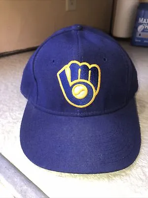 Milwaukee Brewers Hat. New Era Pro Model. USA Made. Size 7 • $8