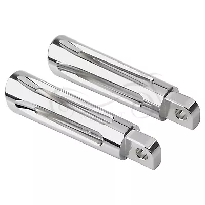 $20.98 • Buy Chrome Shift Foot Pegs Male Rest Mount Fit For Harley V-Rod Softail Deluxe FLSTN