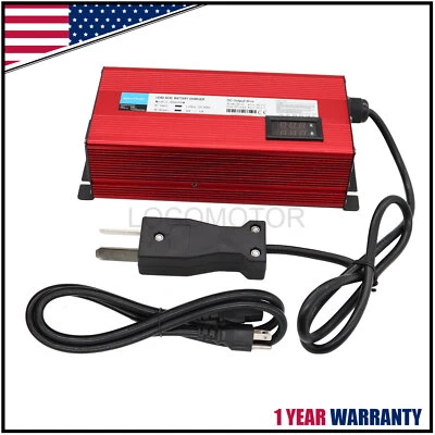 $106.91 • Buy Golf Cart Charger For 36V Club Car Yamaha EZGO-Crowfoot Style Plug 36 Volt 12Amp