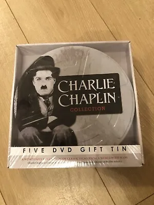 Charlie Chaplin Collection Five DVD Gift Tin.  • £9.99