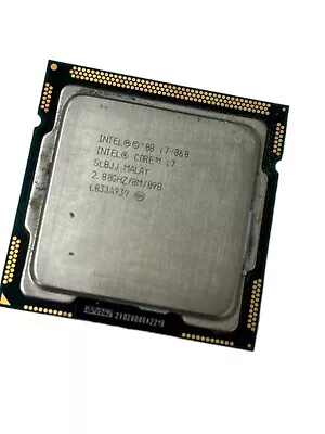 Intel Core I7-860 SLBJJ 2.80 GHz 4-Core 8MB LGA 1156 CPU Processor • $17